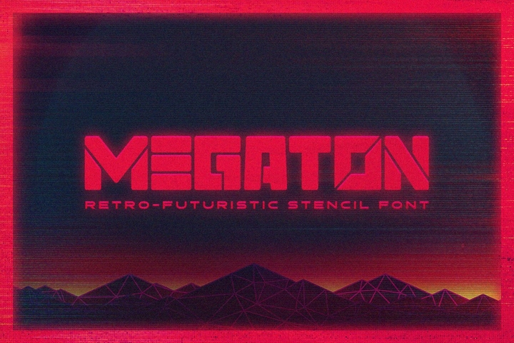 フォント Megaton